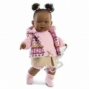 Crying Doll 42cm Baby Girl with Dummy