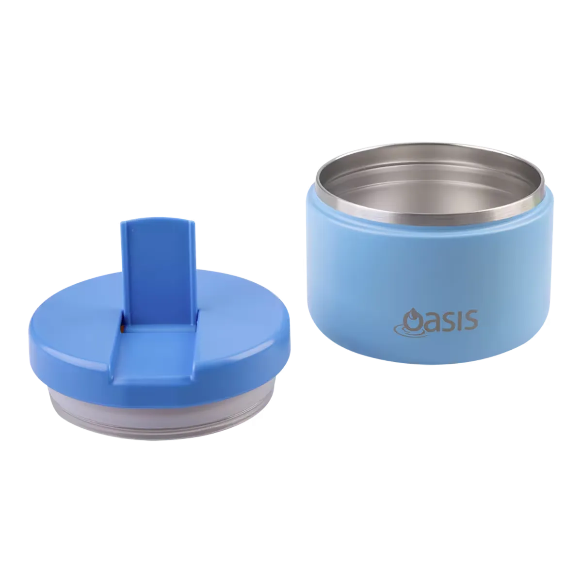 Double Wall Insulated Food Flask 300ml (Blue)