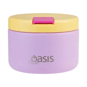 Double Wall Insulated Food Flask 300ml (Bubblegum Pink)