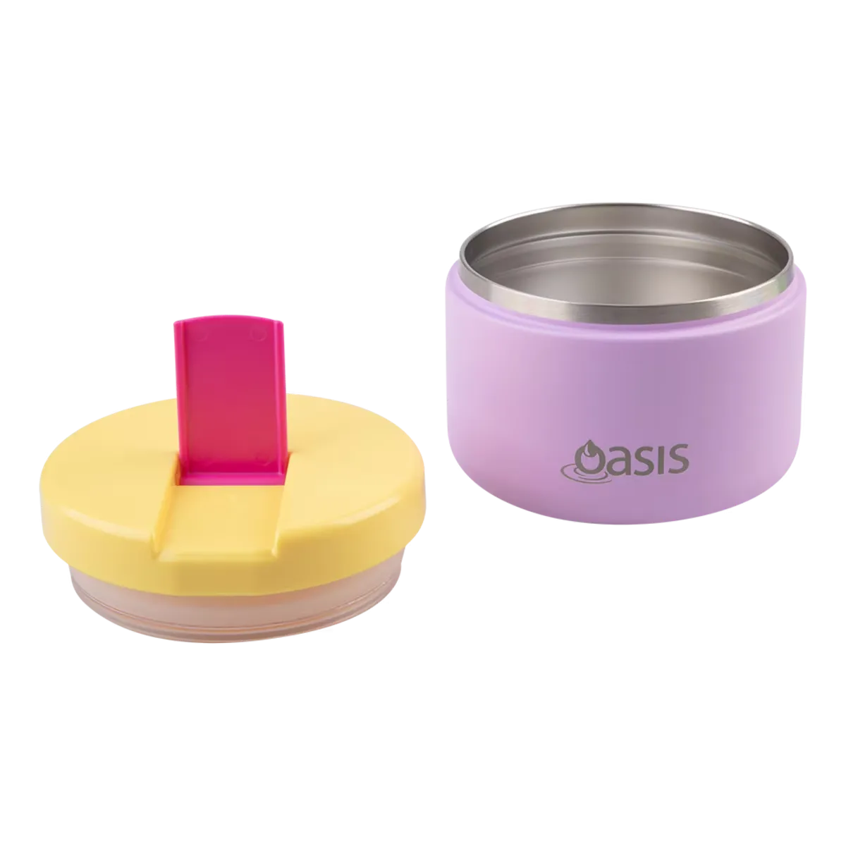 Double Wall Insulated Food Flask 300ml (Bubblegum Pink)