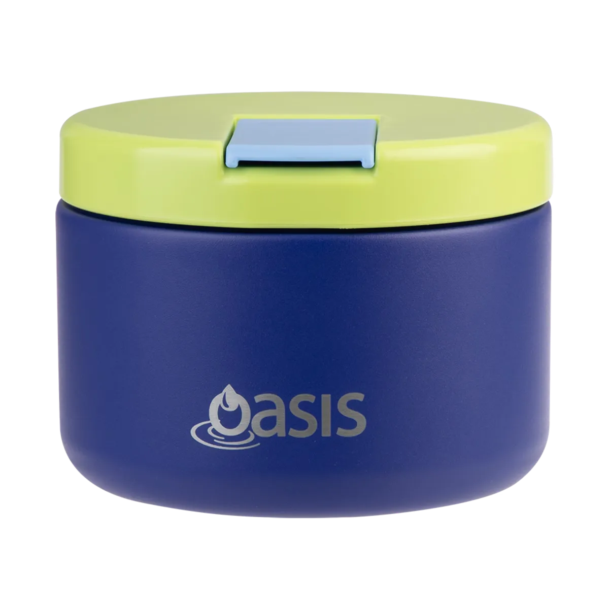 Double Wall Insulated Food Flask 300ml (Peacock Blue)