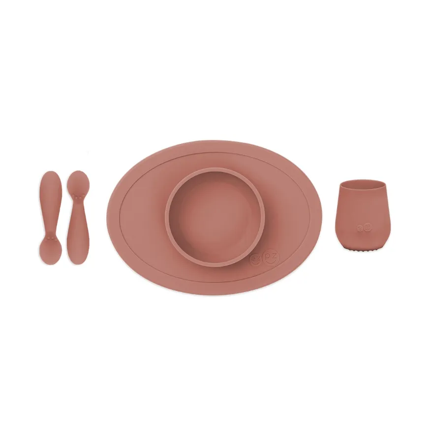 First Foods Set: Tiny Spoons, Tiny Bowl and Tiny Cup