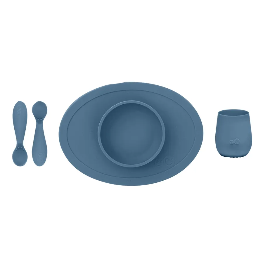 First Foods Set: Tiny Spoons, Tiny Bowl and Tiny Cup