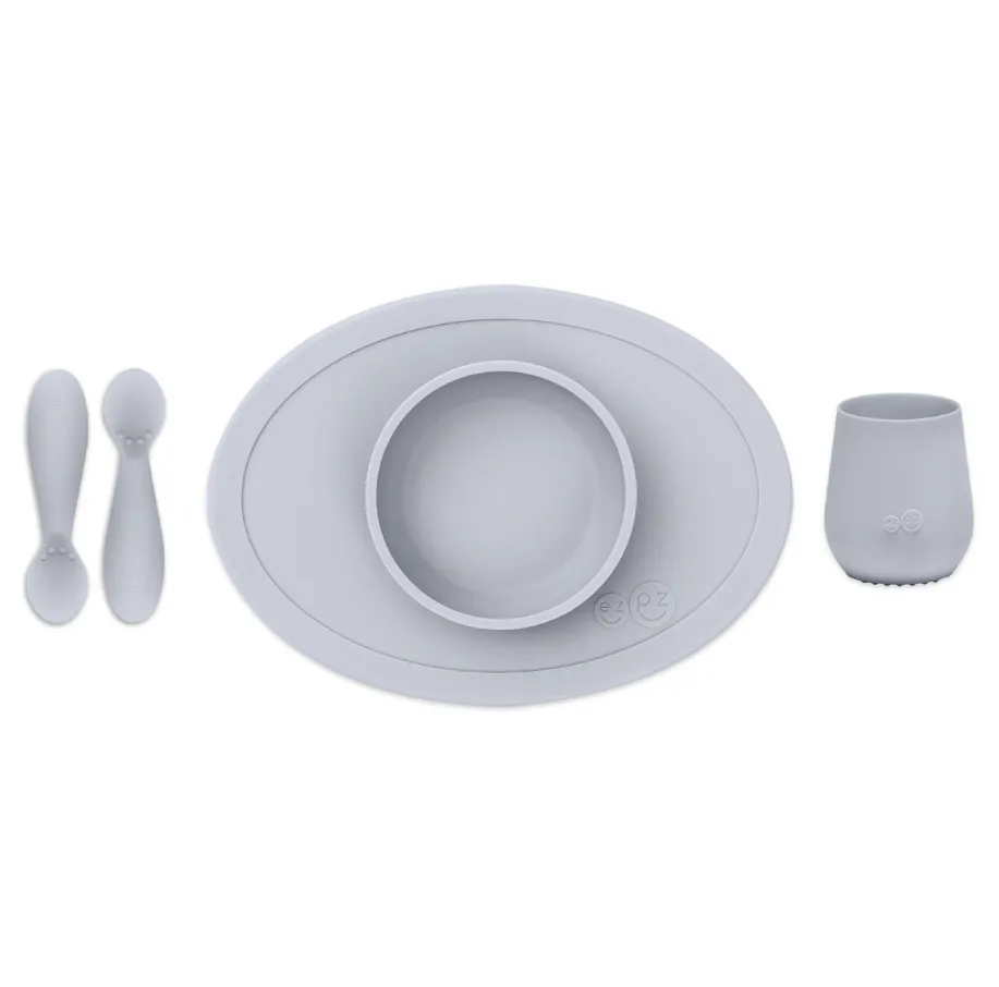 First Foods Set: Tiny Spoons, Tiny Bowl and Tiny Cup