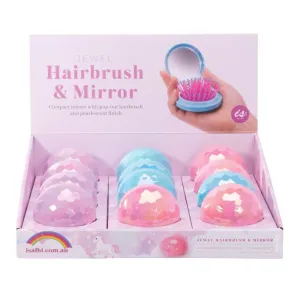 Jewel Compact Hair Brush