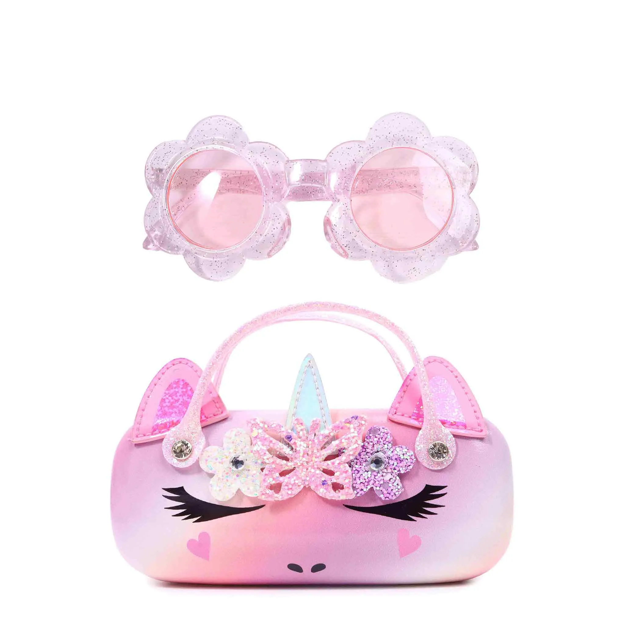 Miss Gwen Unicorn Crown Sunglasses and Case