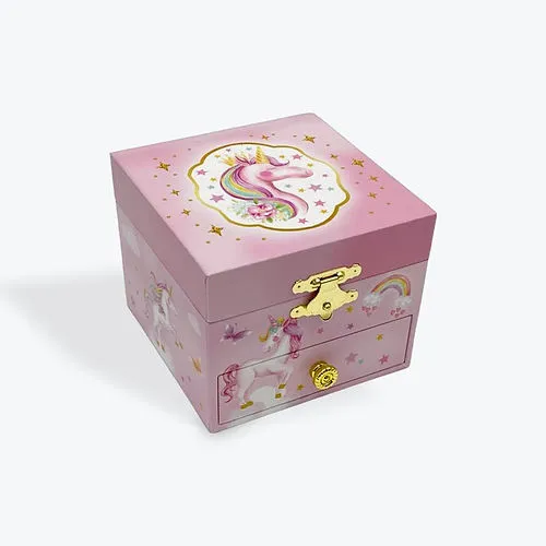 Musical Box with Drawer - Unicorn DAN122
