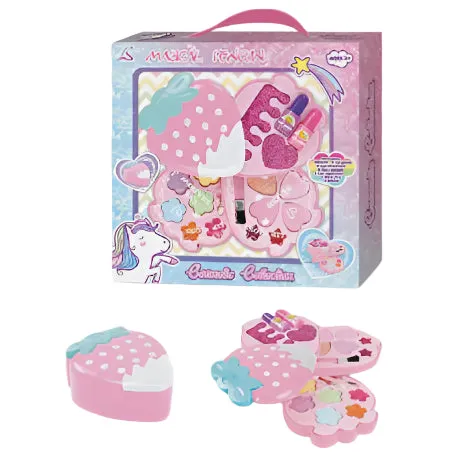 Unicorn Strawberry Makeup Kit